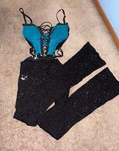 Outcast Gianna Jumpsuit Black Lace